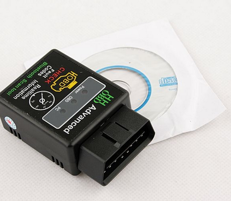 Advanced HH OBD Mini ELM 327 Bluetooth Diagnostic Scanner Tool for Car Vehicle - Click Image to Close